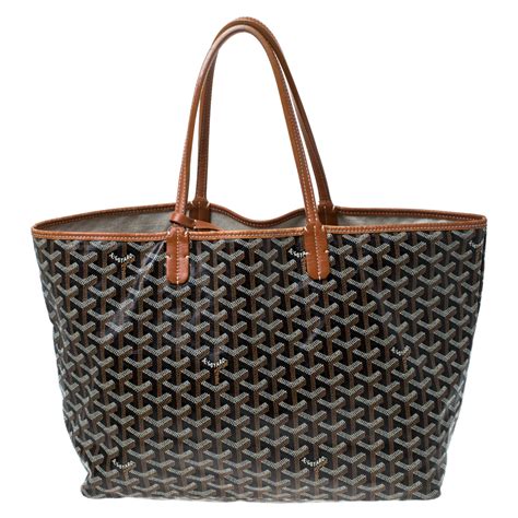 goyard brown tote